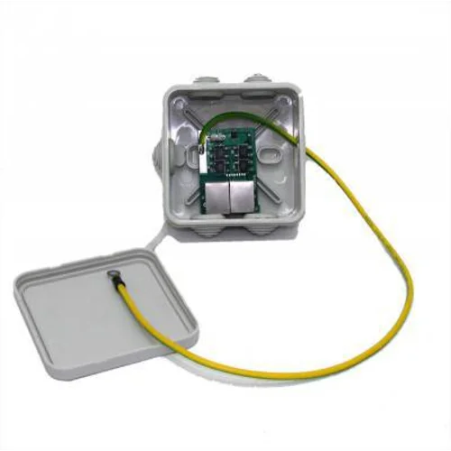 Универсальная, гигабитная, POE грозозащита "Дрозд"